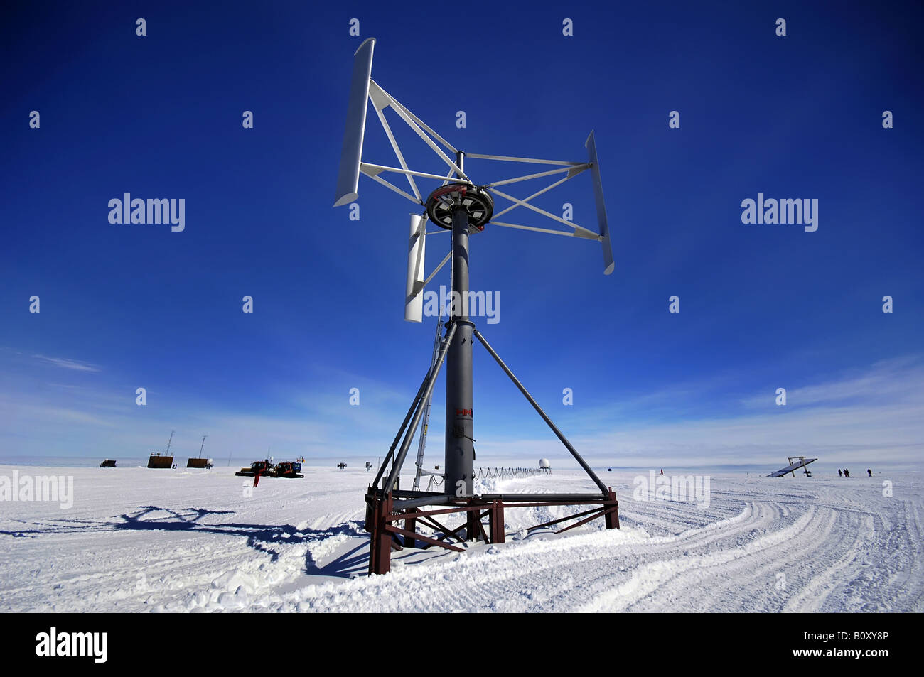 Antarctic Research Station, Antartide Foto Stock