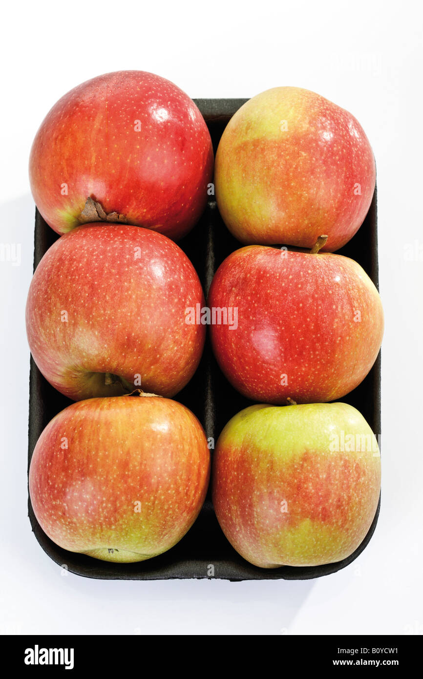 Braeburn apples Foto Stock