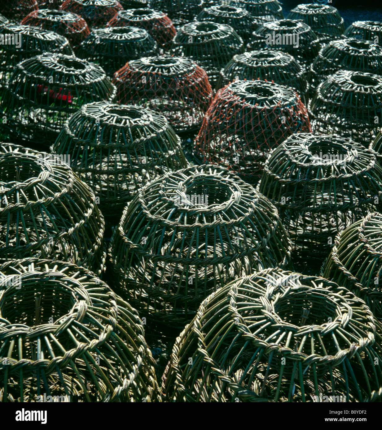 Lobster Pot, della Cornovaglia e del Devon, Inghilterra, Regno Unito. Foto Stock