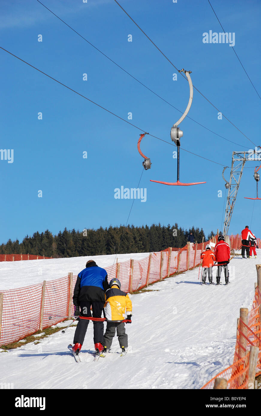 Trascinare sollevare, Austria Foto Stock