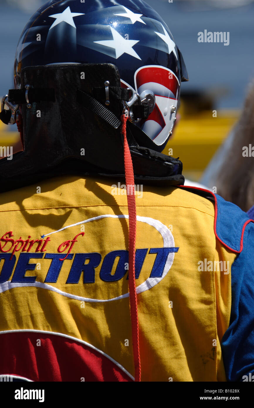 Idrovolante spirito pilota di Detroit Foto Stock