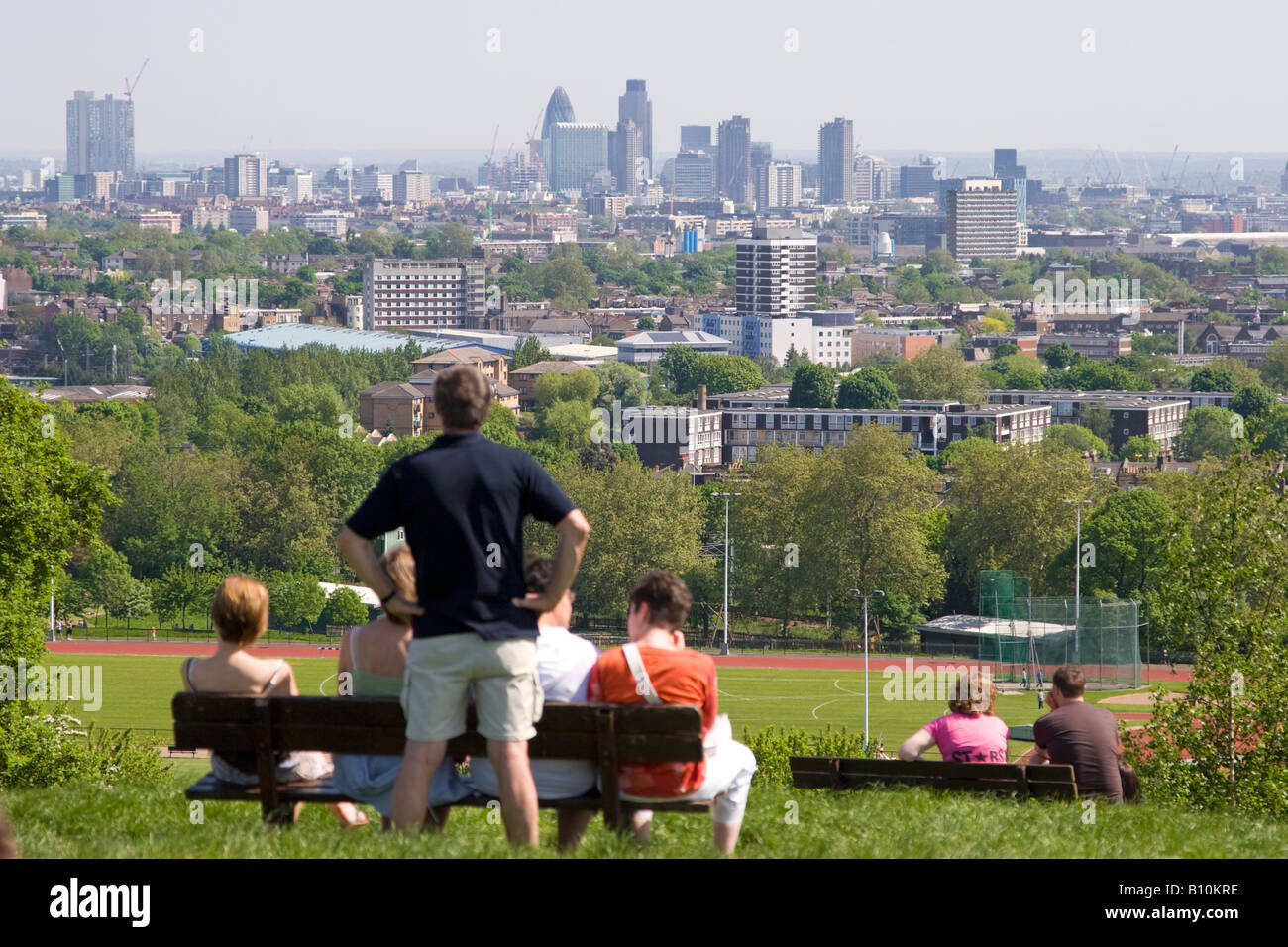 Parliament Hill - Hampstead Heath - Camden - Londra Foto Stock