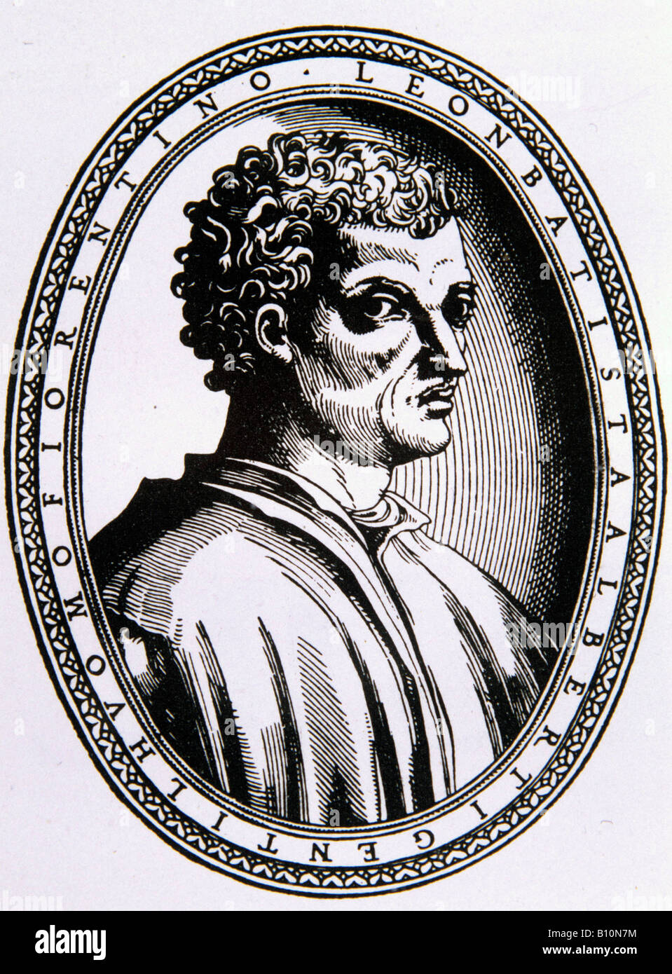 Leon Battista Alberti, architetto 1404 -72 Foto Stock