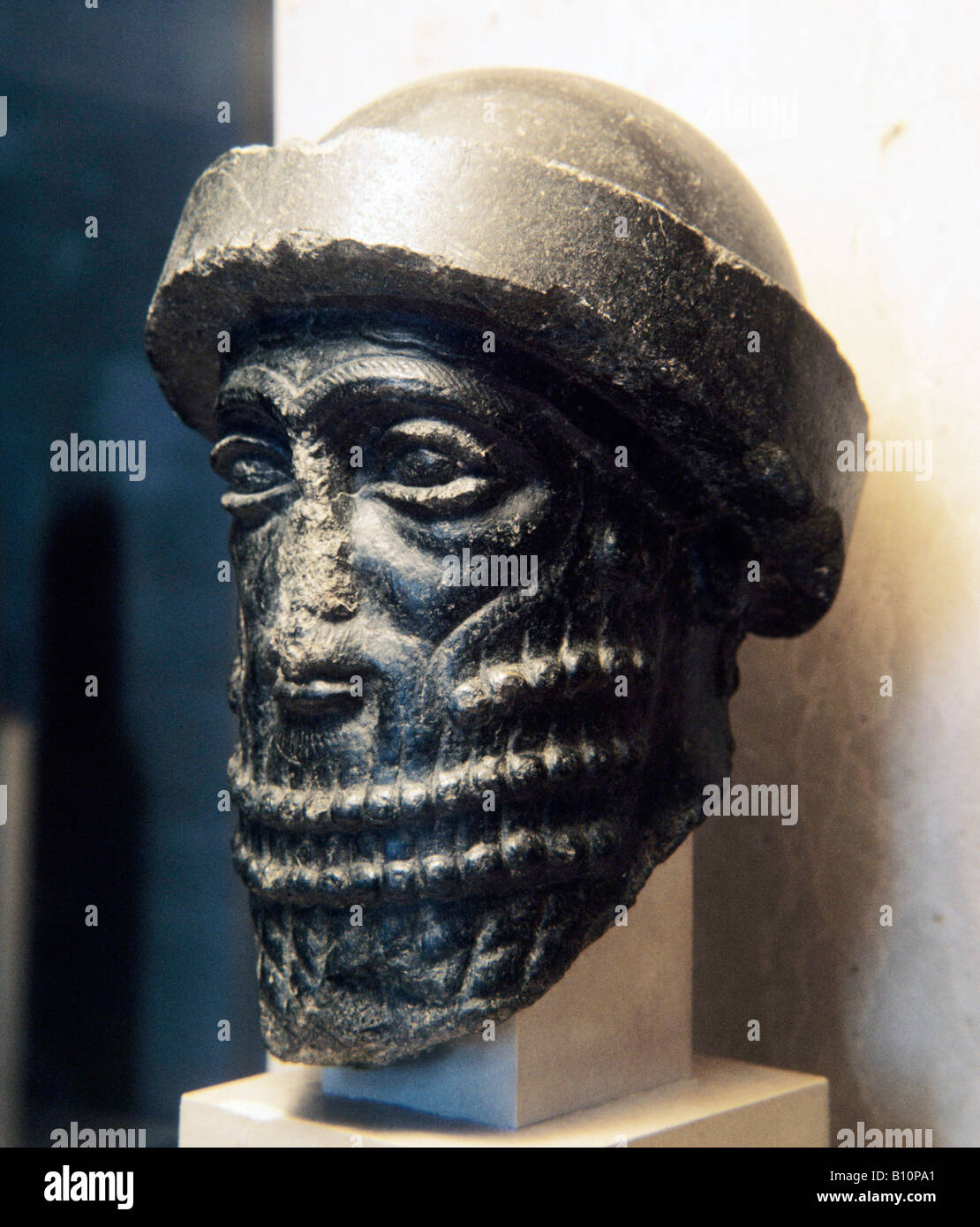 Hammurabi testa. 1792 babilonese 1750 BC Foto Stock
