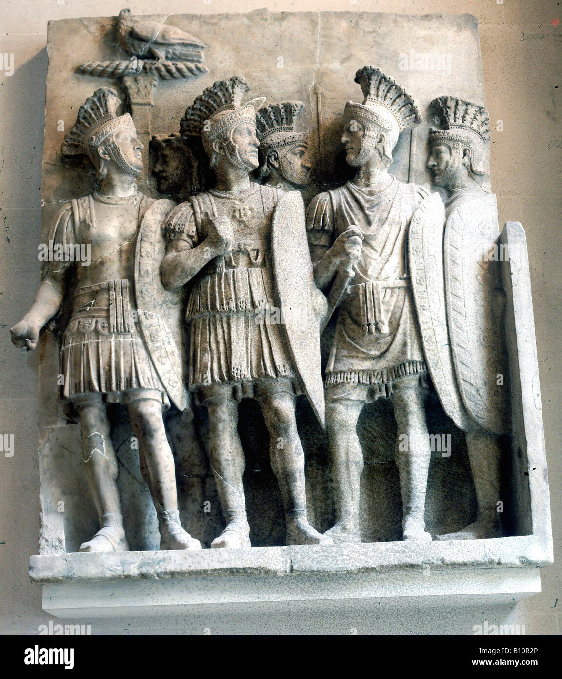 Praetorian Guard. Roma II secolo D.C. Foto Stock