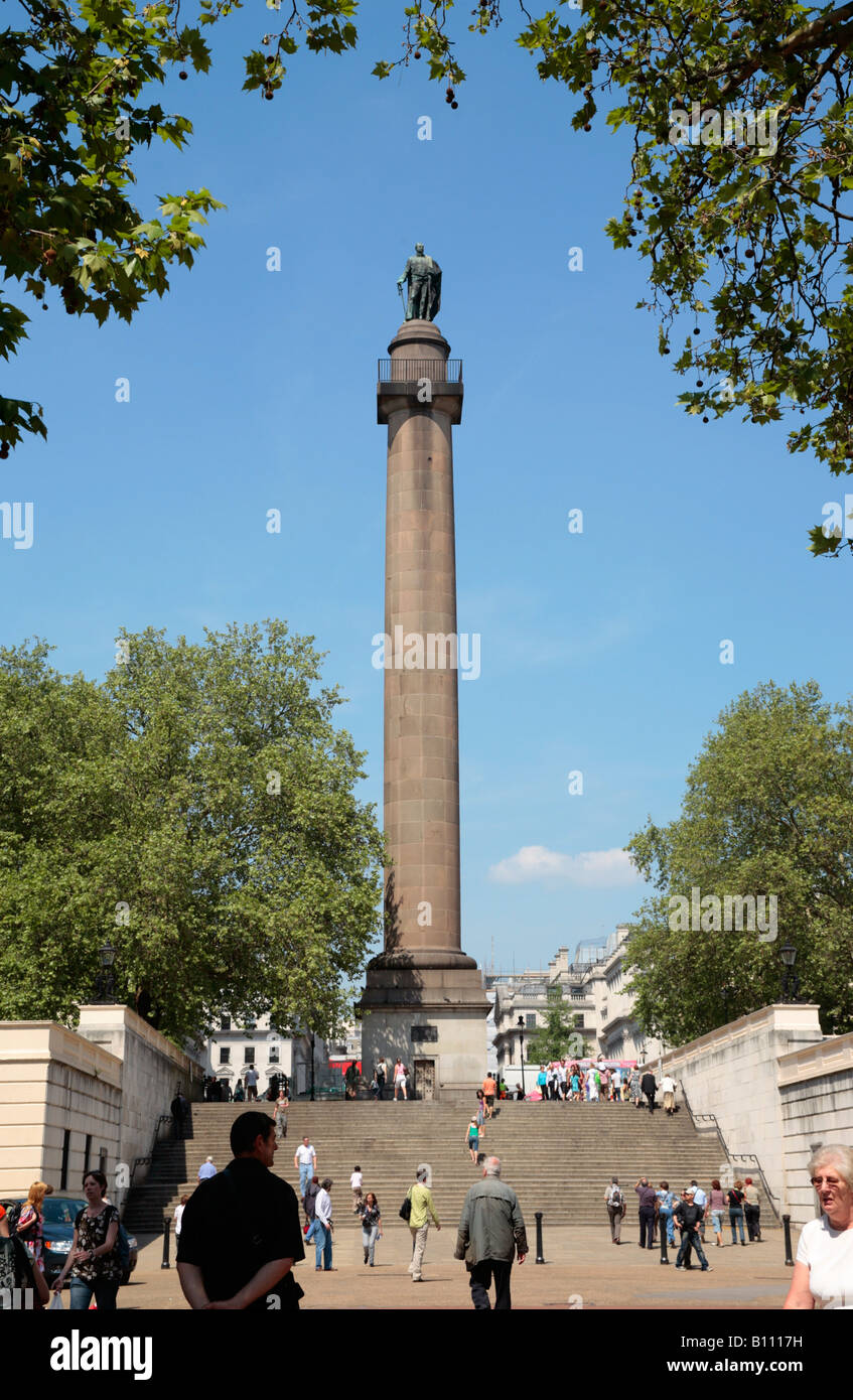 Il duca di York Memorial, Londra Foto Stock