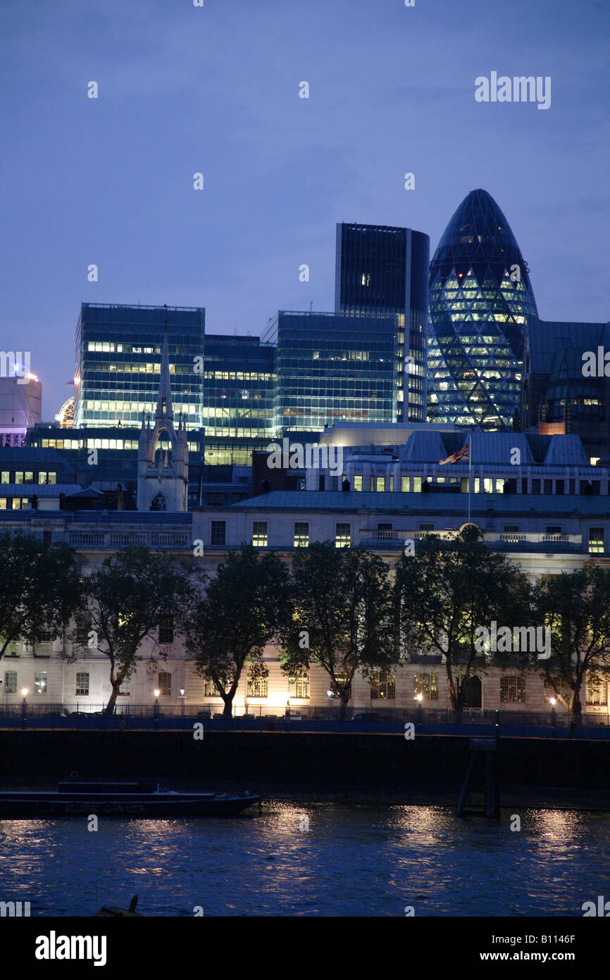 Regno Unito Gran Bretagna Inghilterra Londra dello skyline della città Foto Stock