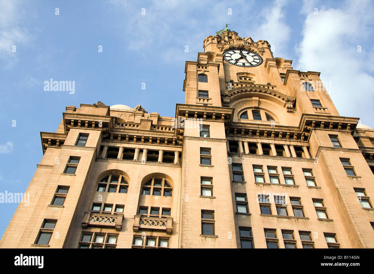 Royal Liver Building, Liverpool, Regno Unito Foto Stock