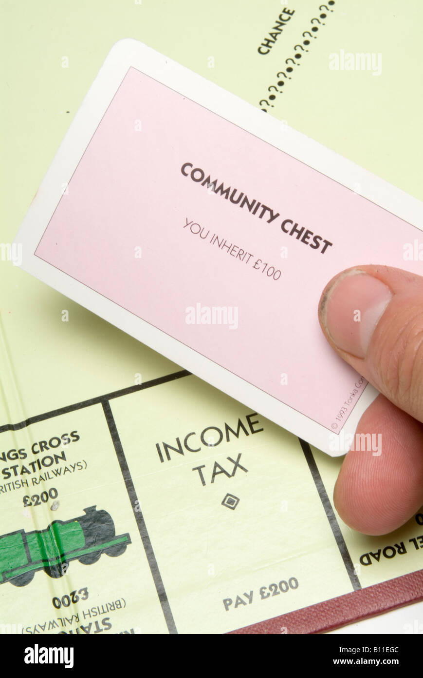 La tassa di successione Inland revenue tassazione tassati a morte le tasse taxman commercialista consulente finanziario di fiducia di pianificazione Foto Stock