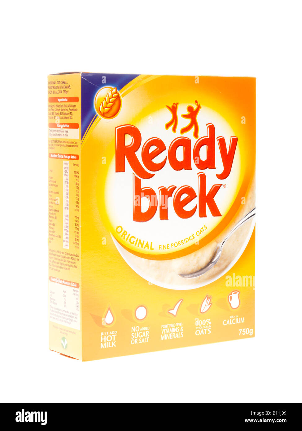 Casella di porridge Foto Stock