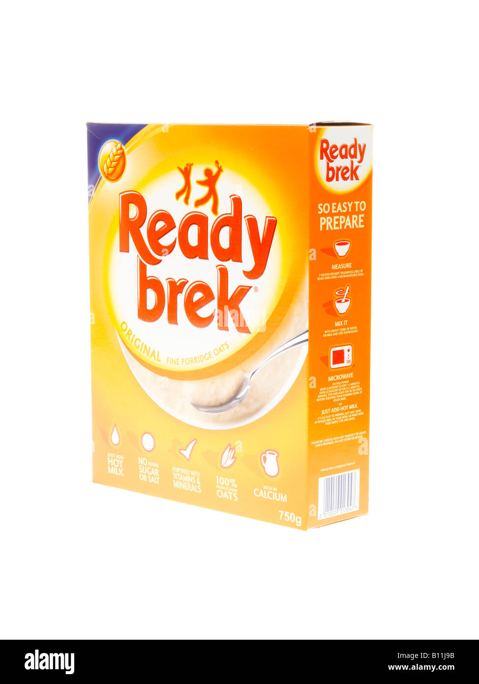 Casella di porridge Foto Stock