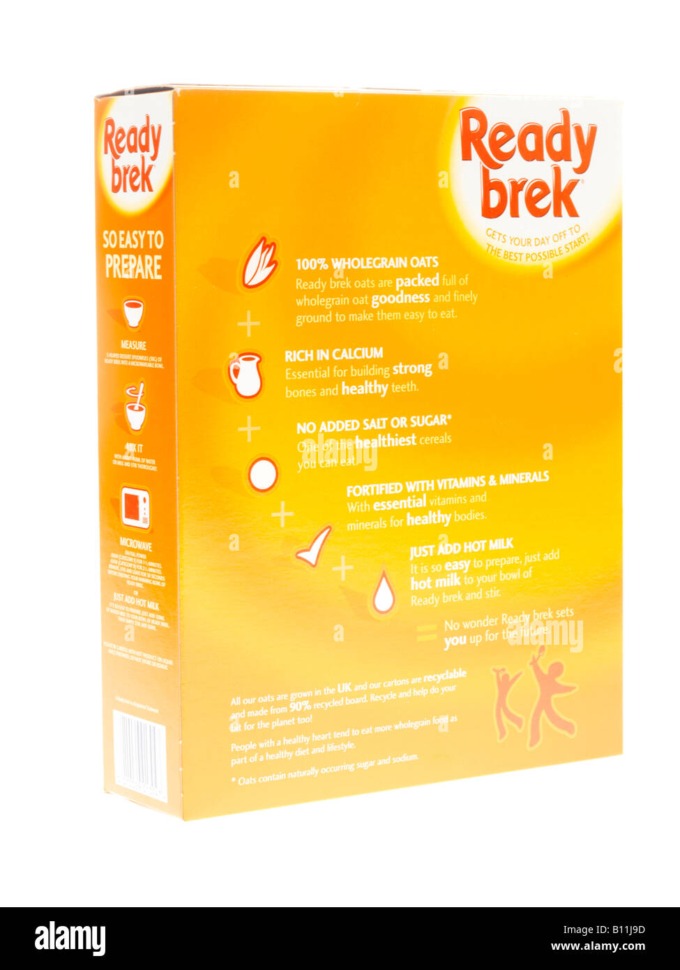 Casella di porridge Foto Stock