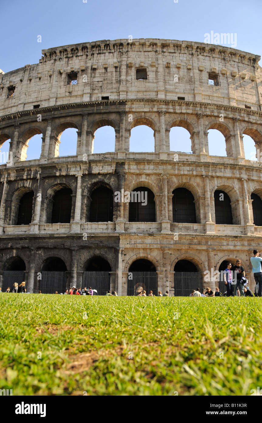 Il Colosseo Roma Italia Foto Stock