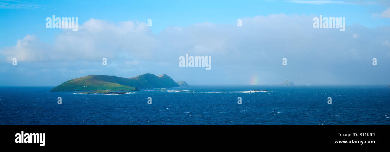 Co Kerry, grande isola di Blasket, Irlanda Foto Stock