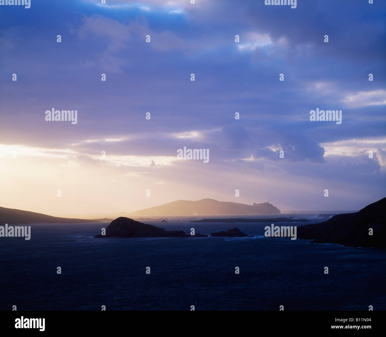 Co Kerry, isole Blasket, Irlanda Foto Stock