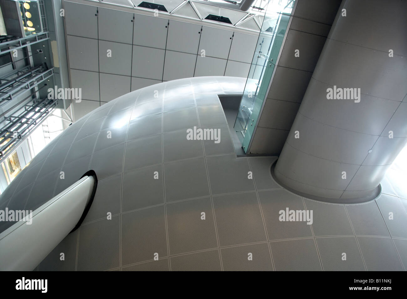 HAYDEN PLANETARIUM ROSE CENTER (©JAMES STEWART POLSHEK 2000) AMERICAN MUSEUM OF NATURAL HISTORY MANHATTAN NEW YORK CITY USA Foto Stock