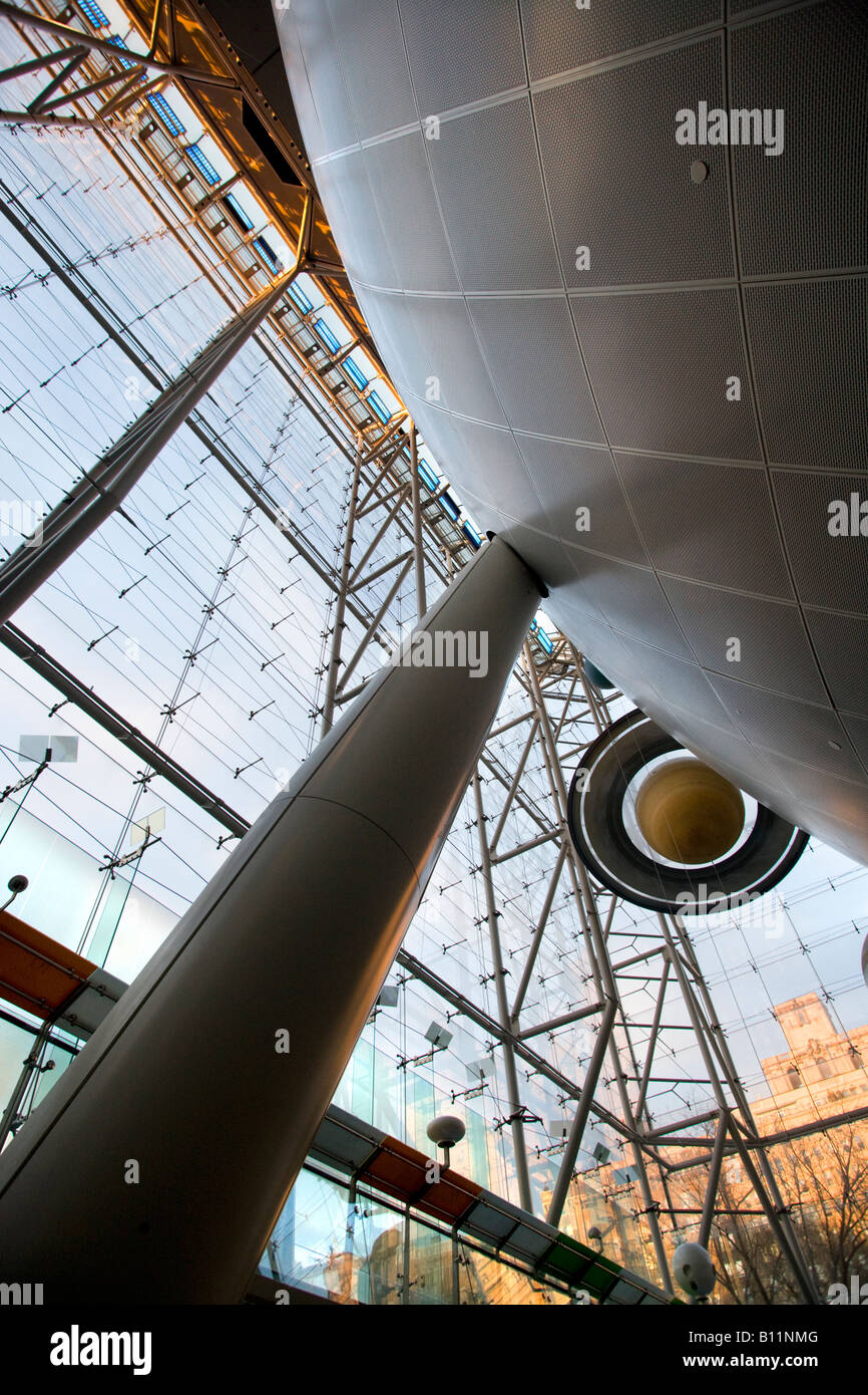 HAYDEN PLANETARIUM ROSE CENTER (©JAMES STEWART POLSHEK 2000) AMERICAN MUSEUM OF NATURAL HISTORY MANHATTAN NEW YORK CITY USA Foto Stock