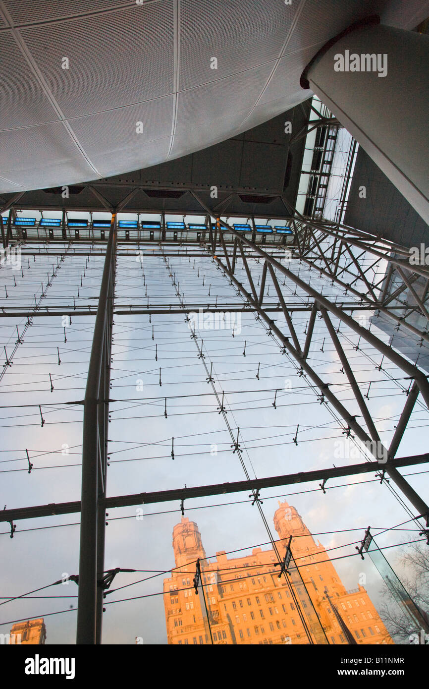 HAYDEN PLANETARIUM ROSE CENTER (©JAMES STEWART POLSHEK 2000) AMERICAN MUSEUM OF NATURAL HISTORY MANHATTAN NEW YORK CITY USA Foto Stock