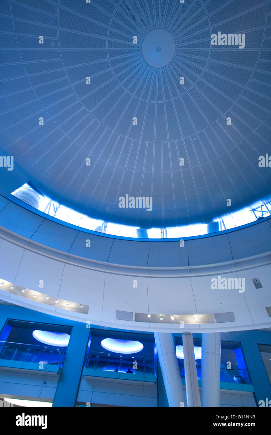 HAYDEN PLANETARIUM ROSE CENTER (©JAMES STEWART POLSHEK 2000) AMERICAN MUSEUM OF NATURAL HISTORY MANHATTAN NEW YORK CITY USA Foto Stock