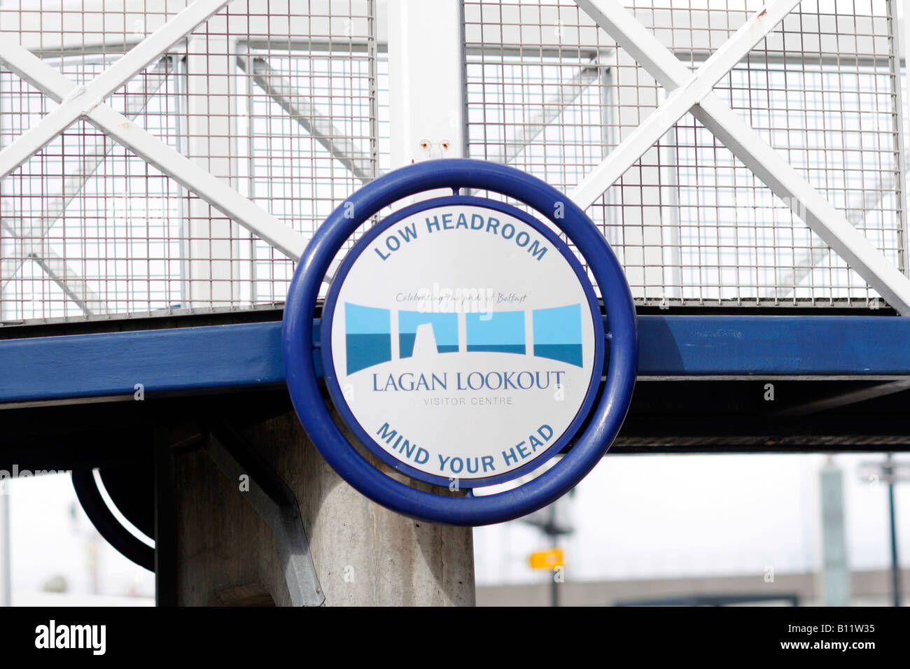 6 aprile 2008 lagan Lookout Donegall Quay Belfast Foto Stock