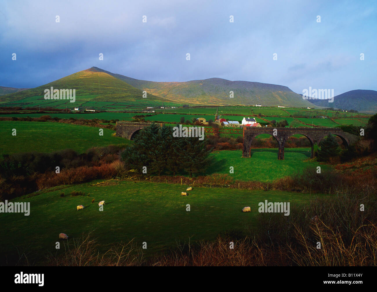 Lispole, penisola di Dingle, Co. Kerry, Irlanda Foto Stock