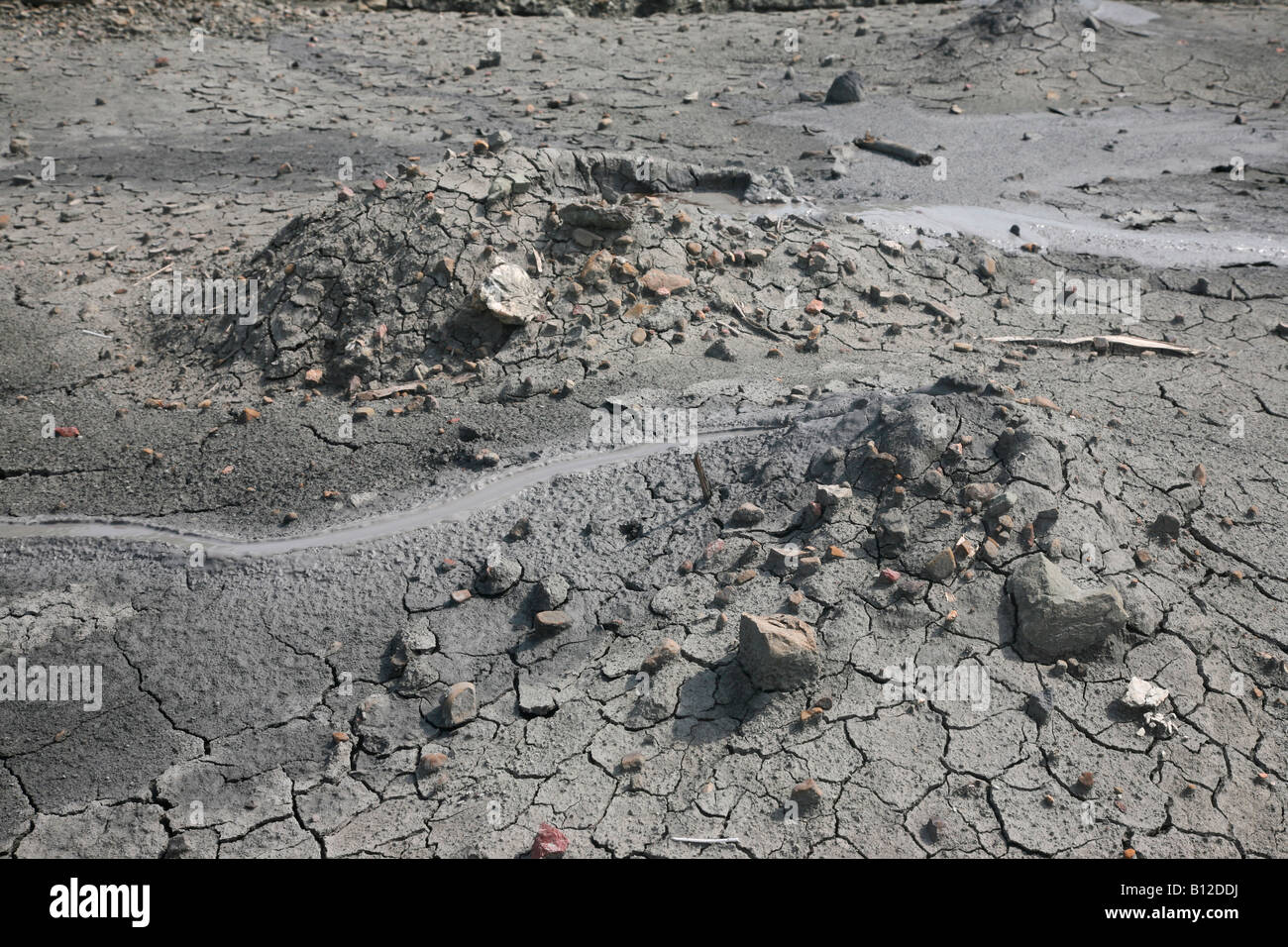 Il Vulcano di fango a Barantang Isola di Andaman,l'India Foto Stock