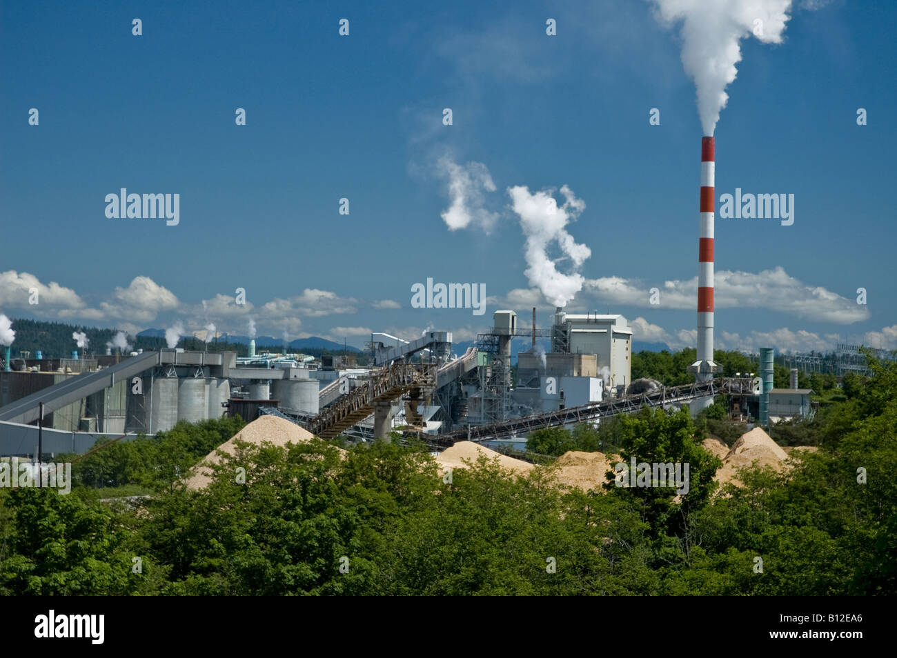 Inquinamento atmosferico ambiente Riscaldamento globale Foto stock - Alamy