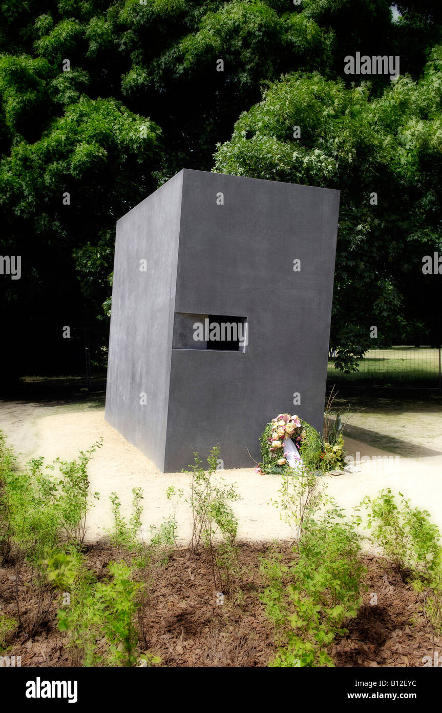 Berlino memoriale per gay vittime del Nazis Foto Stock