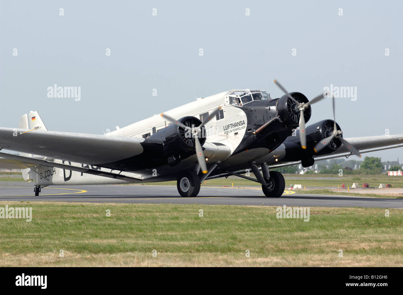 Junkers Ju-52 Oldtimer Foto Stock