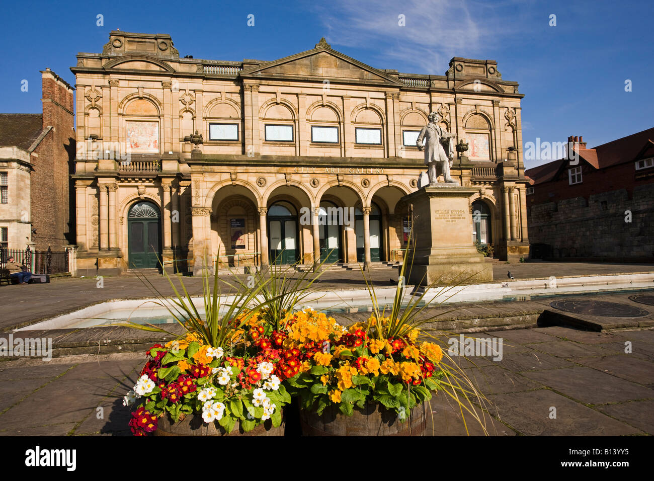 Il City Art Gallery Piazza dell'esposizione York Yorkshire Inghilterra Foto Stock
