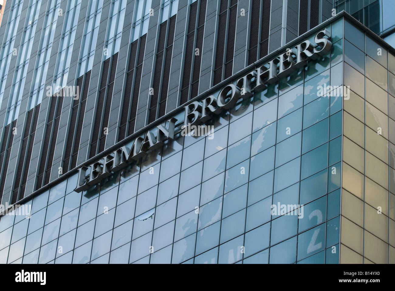 Lehman Brothers headquarters. Foto Stock