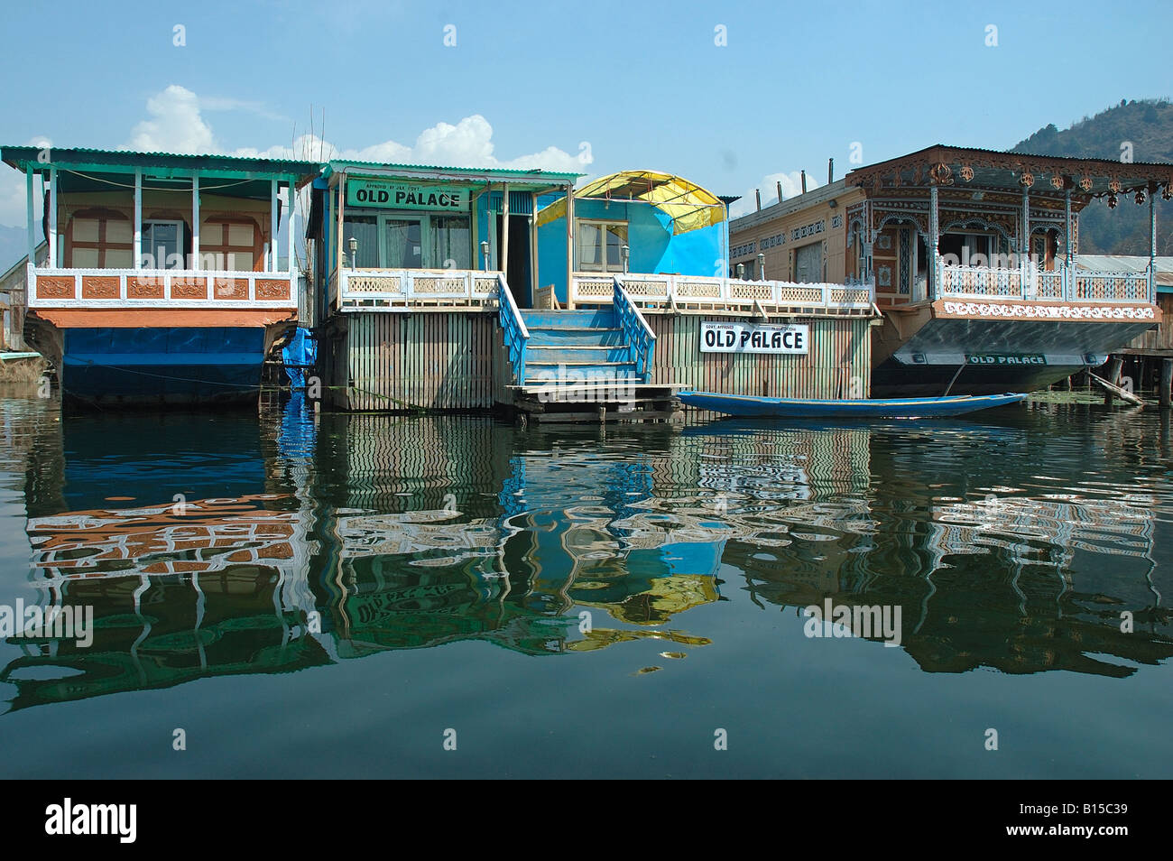 Dal lago di Kashmir Foto Stock