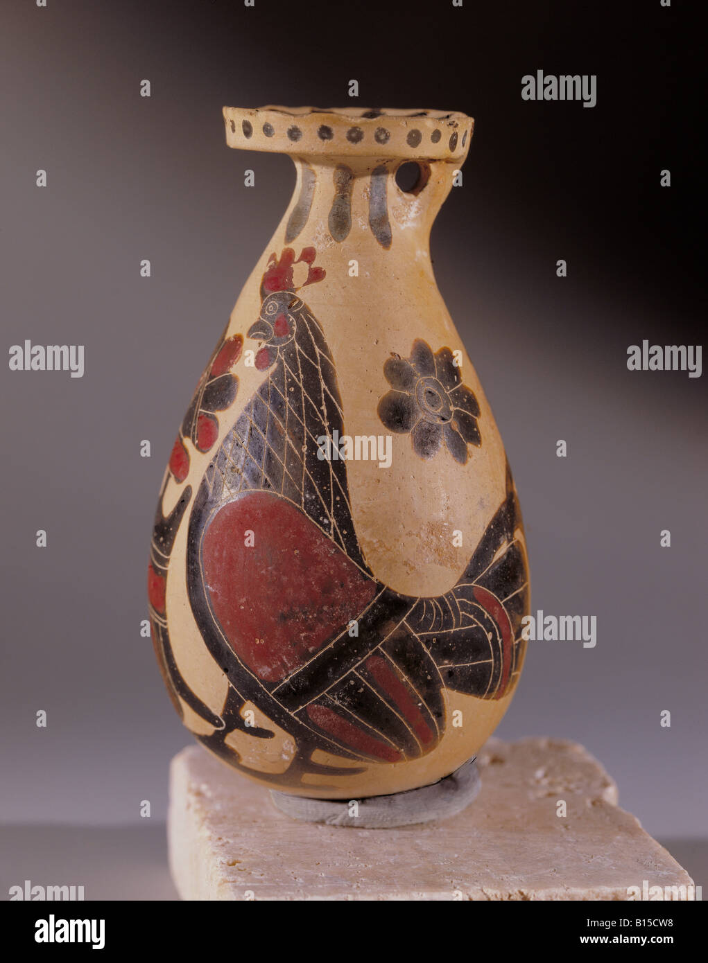 Belle arti, antico mondo greco, ceramica, Cook, alabastron, Corinzi, circa 600 BC, Mildenberg raccolta, , artista del diritto d'autore non deve essere cancellata Foto Stock