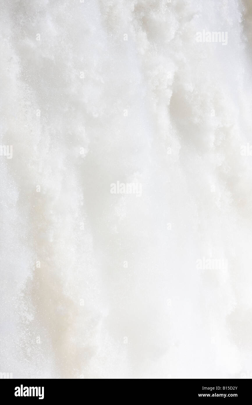 Dettaglio del gigantesco Iguassu Falls in Brasile Foto Stock