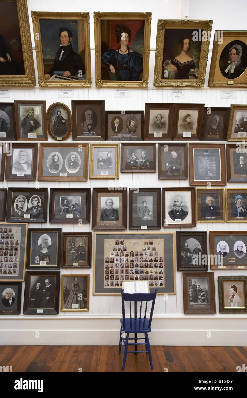 Portrait Gallery Otago Settlers Museum Dunedin Isola del Sud della Nuova Zelanda Foto Stock