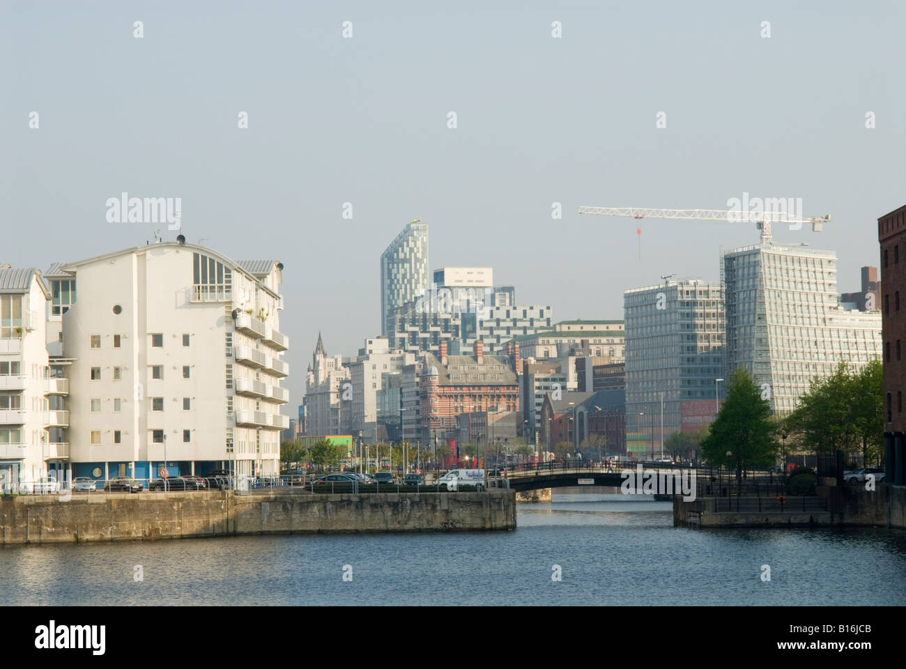 Salthouse Dock Liverpool Regno Unito Foto Stock