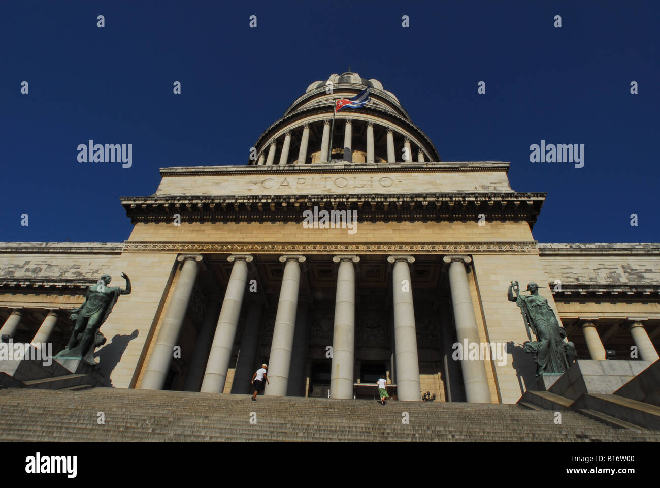 Capitolo edificio in Havana Cuba Foto Stock