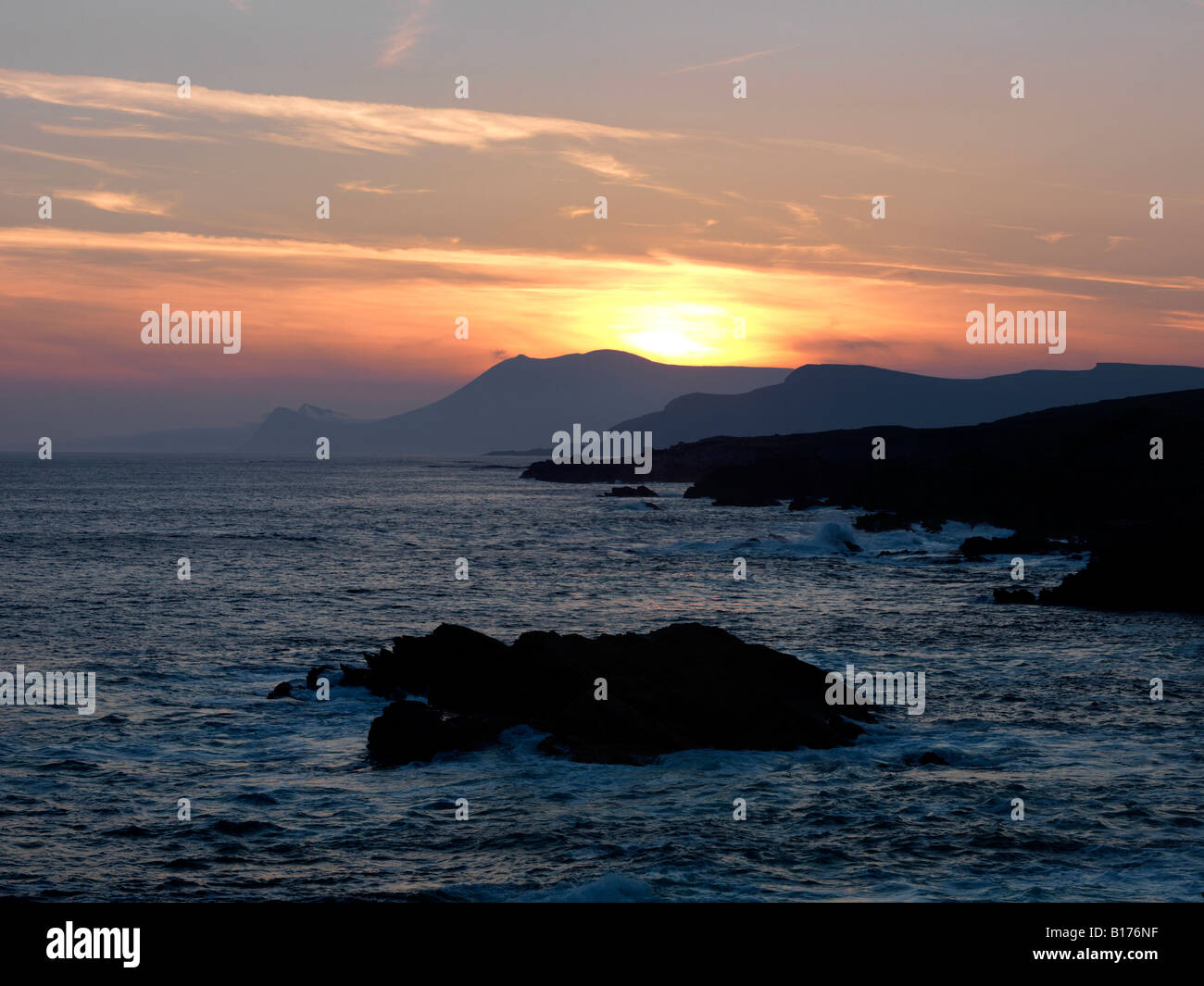 Atlantic Drive Mayo Foto Stock
