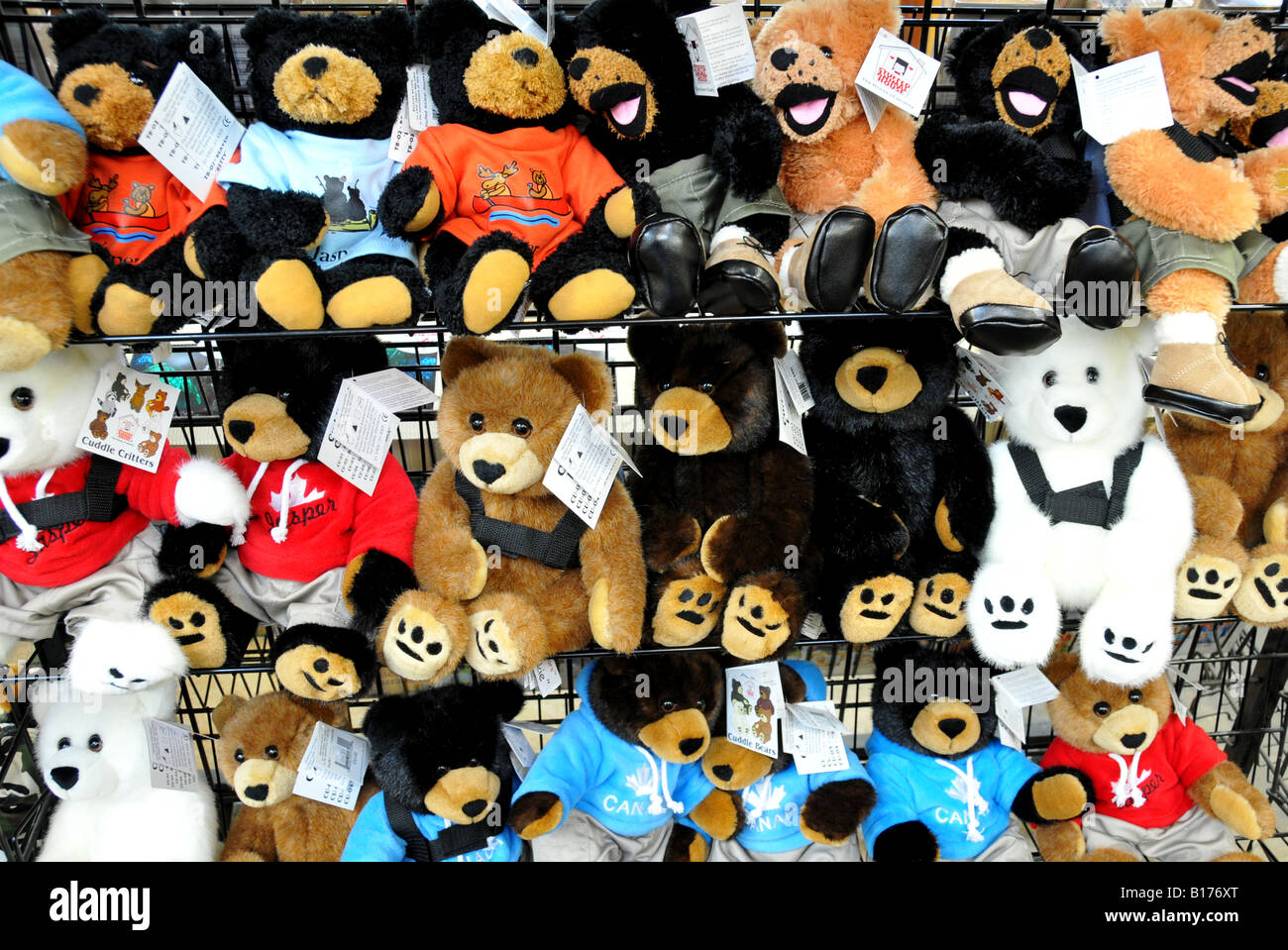 Giocattolo Teddy Bears Foto Stock