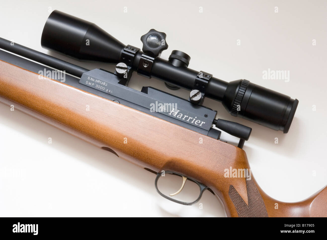 Daystate Harrier Pre-Charged pneumatico fucile aria & mirino telescopico Foto Stock