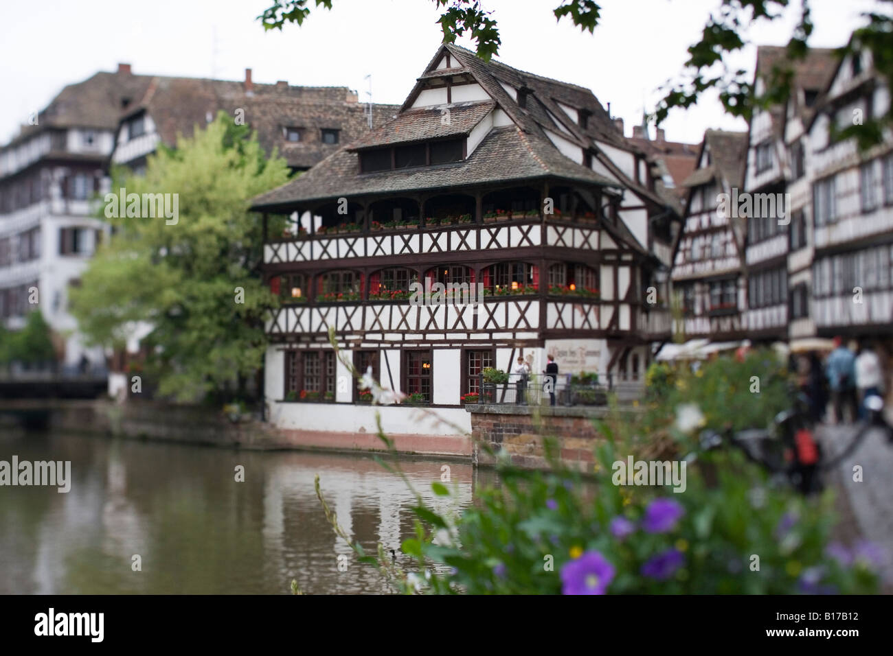 Petite France Strasburgo Francia, giugno 2008 Foto Stock
