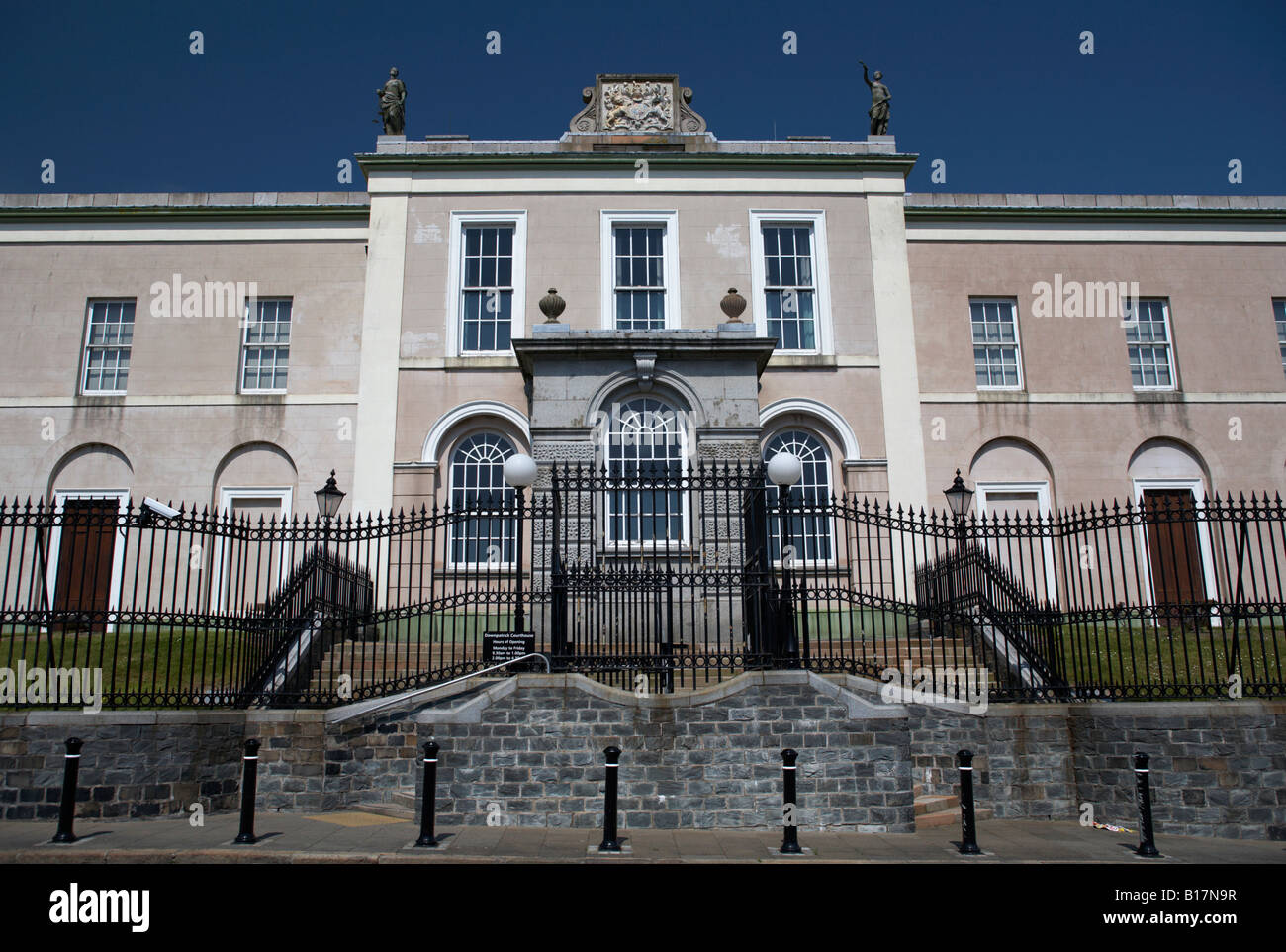 Downpatrick courthouse downpatrick contea di Down Irlanda del Nord Foto Stock
