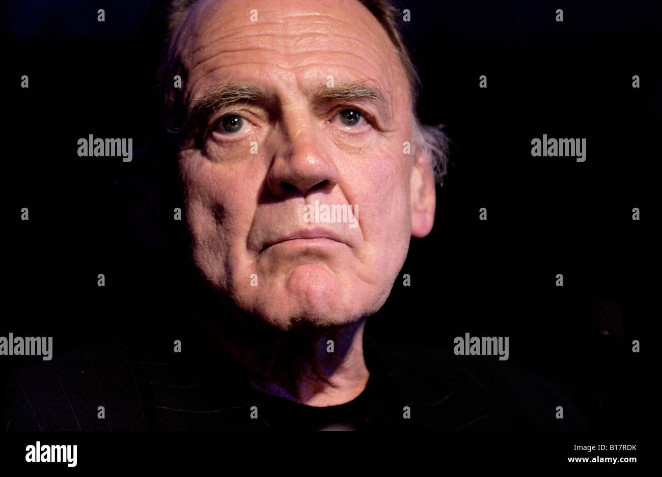 Bruno Ganz attore svizzero nella foto a Hay Festival 2008 Hay on Wye Powys Wales UK Foto Stock