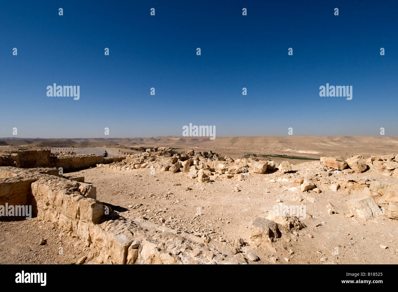 Città di avdat (oboda) nabatean città fondata III sec. a.c. Foto Stock
