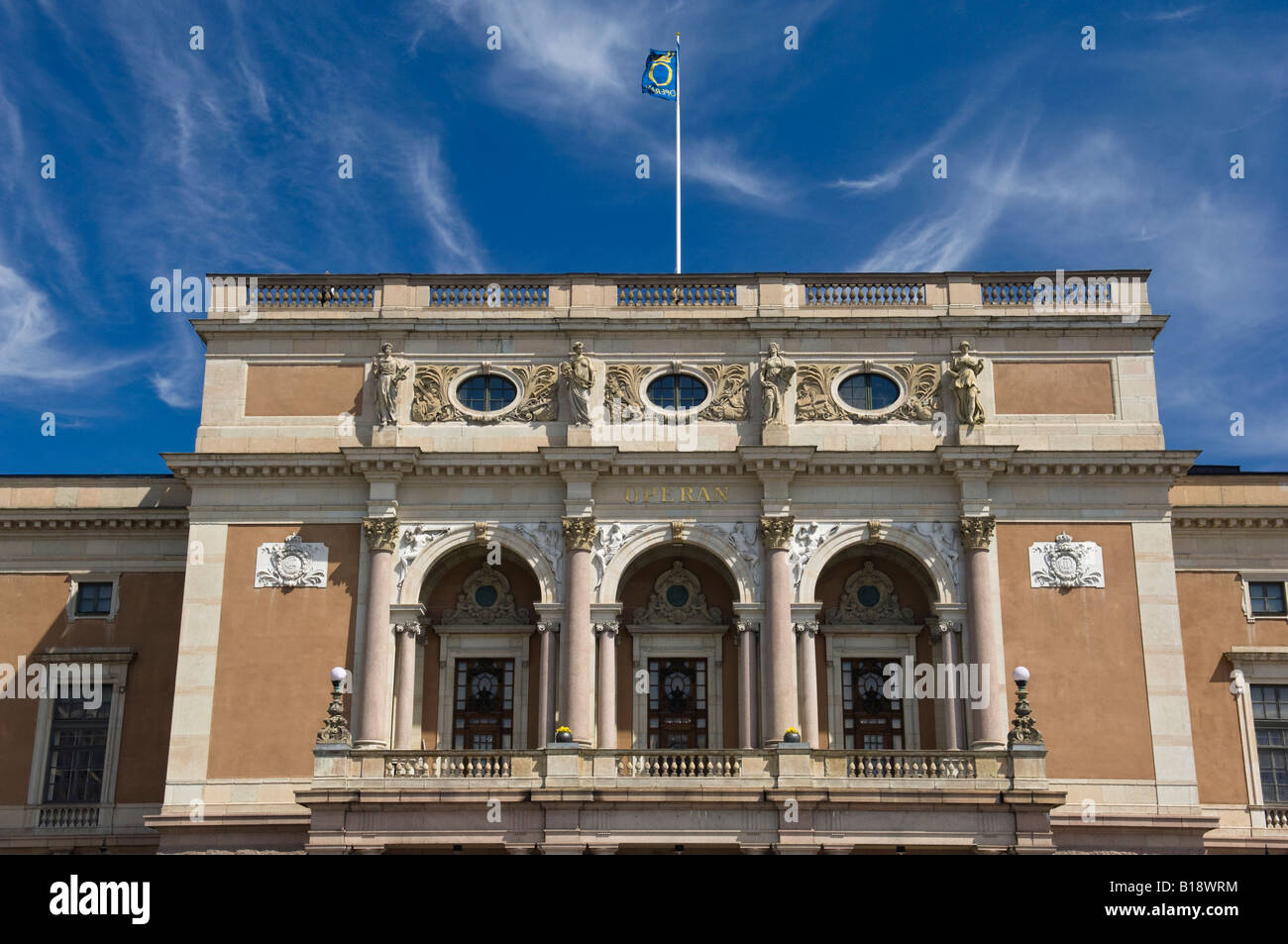 Il Royal Swedish Opera, Stoccolma, Svezia. Foto Stock