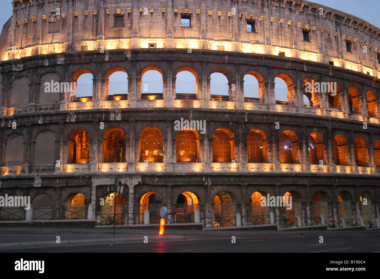 Colosseo a Roma - Lazio Italia Foto Stock
