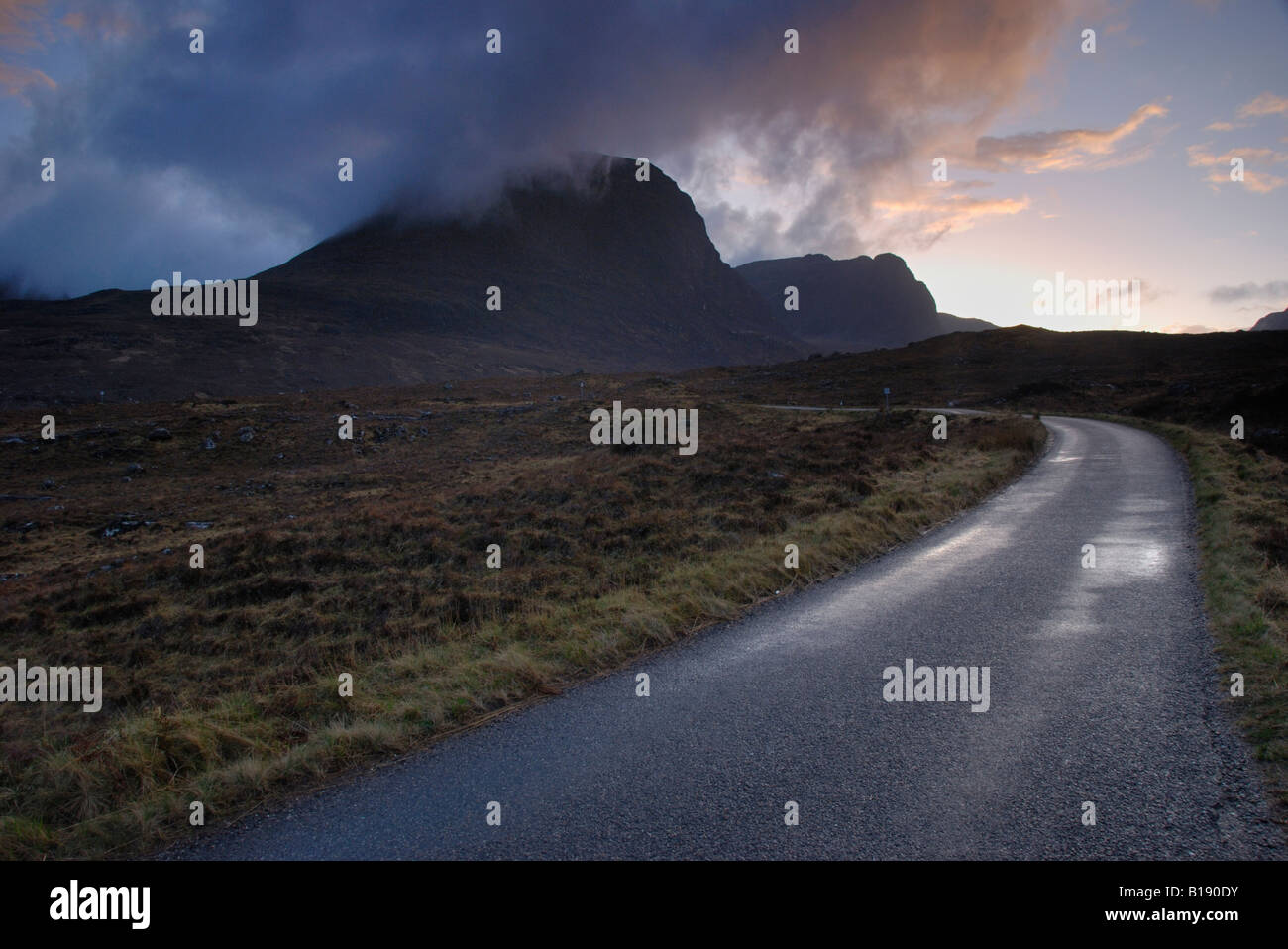 Bealach na Ba Applecross Scozia Scotland Foto Stock