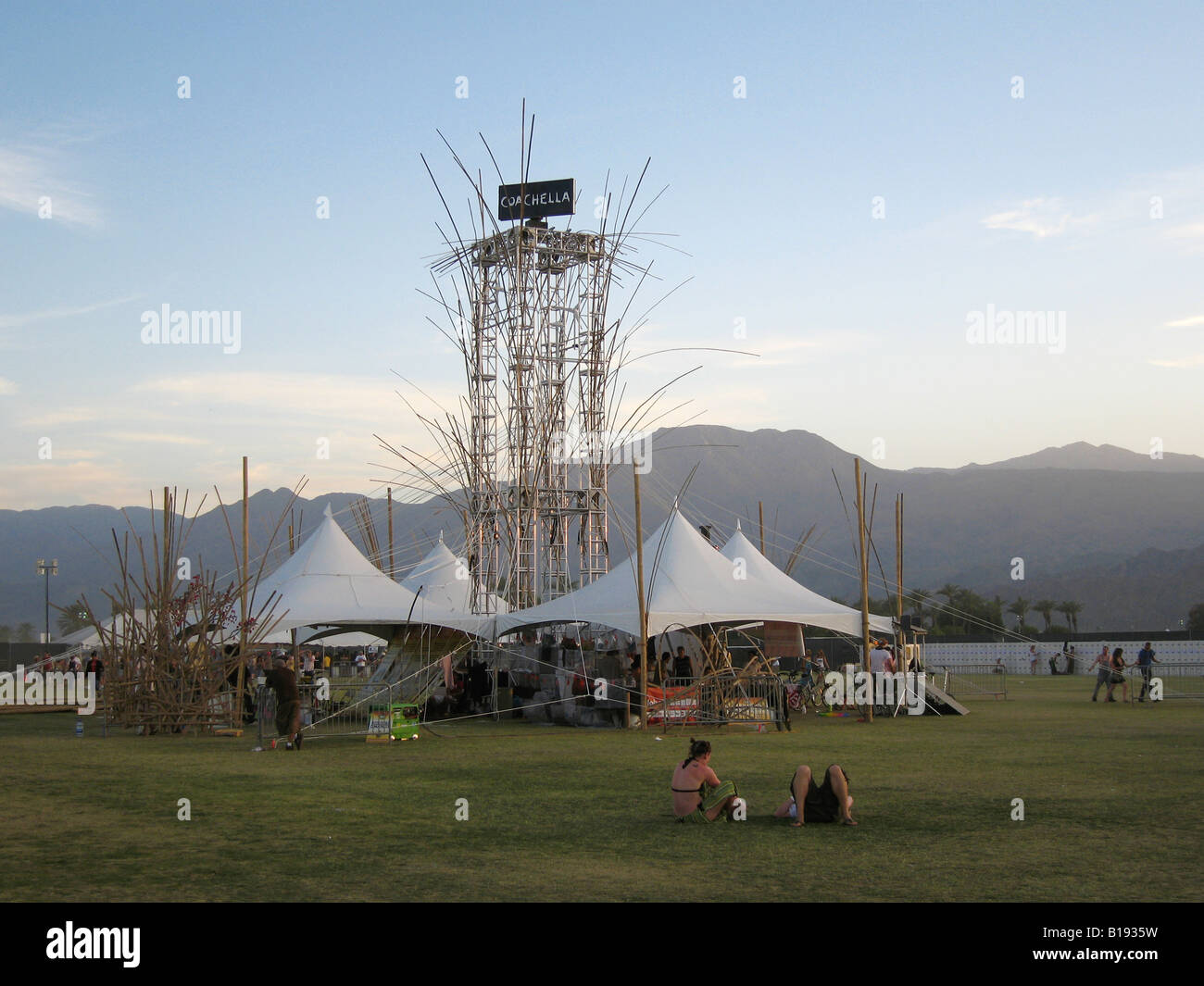 Coachella Music Festival di Indio California Foto Stock