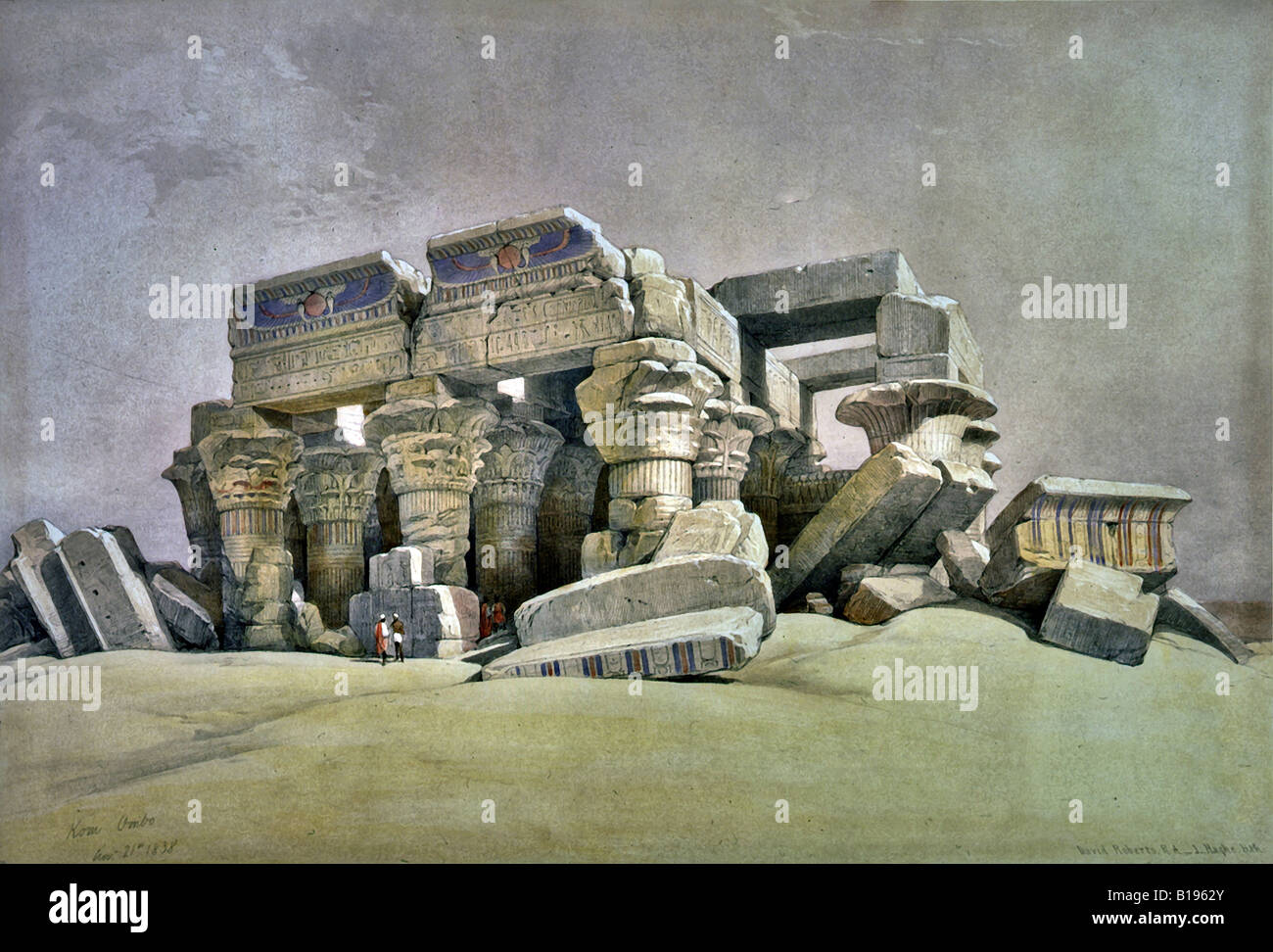 Il Tempio di Kom Ombo Foto Stock