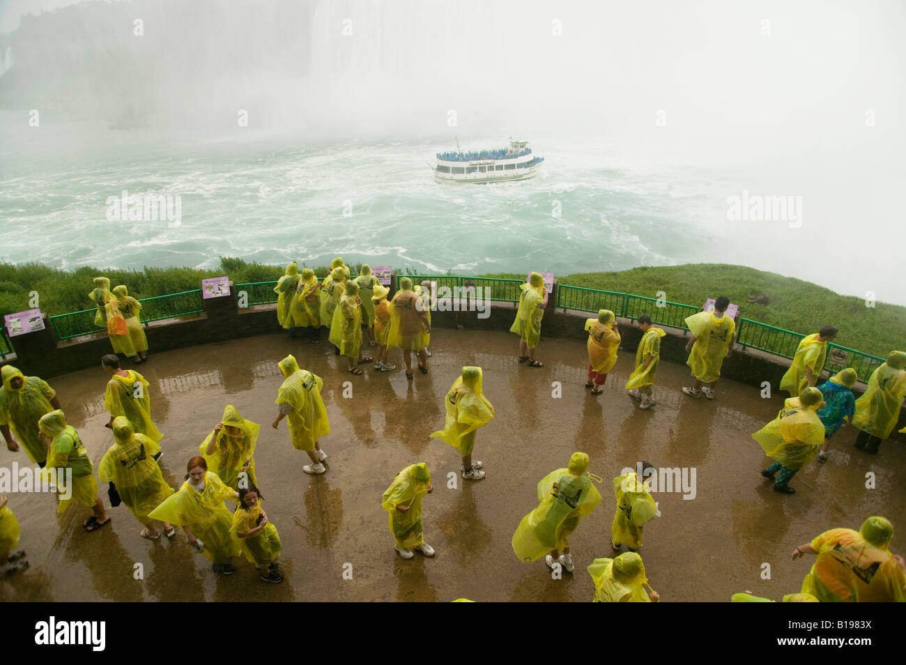 Cascate del Niagara, Niagara Falls, Ontario, Canada Foto Stock